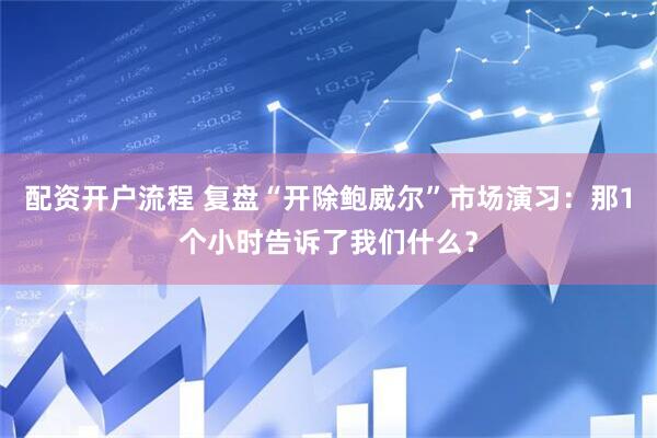 配资开户流程 复盘“开除鲍威尔”市场演习：那1个小时告诉了我们什么？